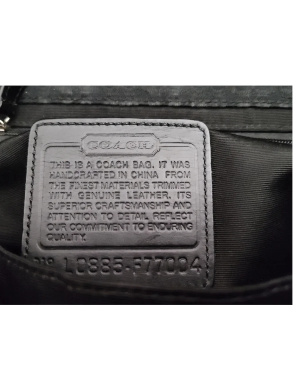 Unisex Coach Messenger Bag One Size Black